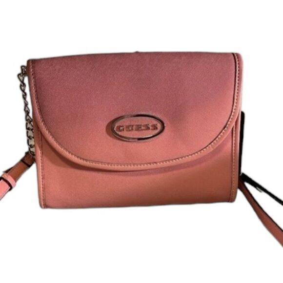 NWT GUESS BAG HOLY SPRINGS CROSSBODY Pink - Picture 1 of 12